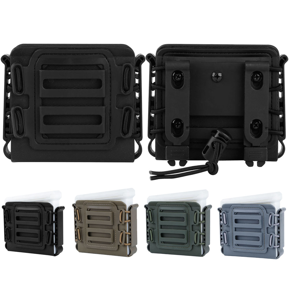 Magazine Holder Rack - クイックマグマガジンポーチ,フレキシブルモールホルダー,ハンティングライフル,エアソフト,asw338,l96a1,m82a1,awm
