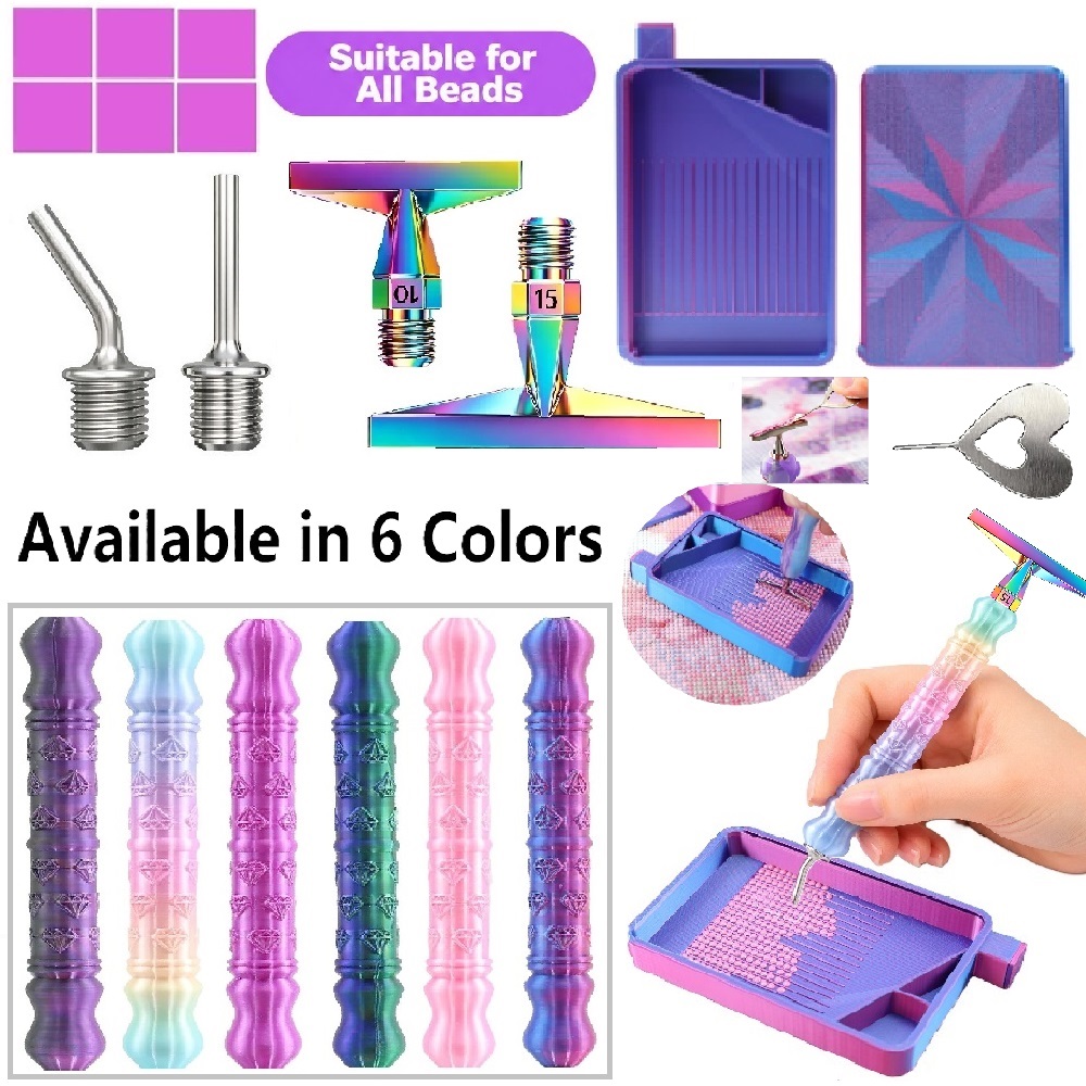 3Dダイヤモンドパターンドットペンツールアクセサリーセット、 - Correction Pen Fine のレビューと価格