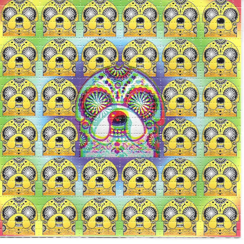 クレイジータイムサイケデリック LSD 酸フリー Blott - Ink Blotter Paper のレビューと価格