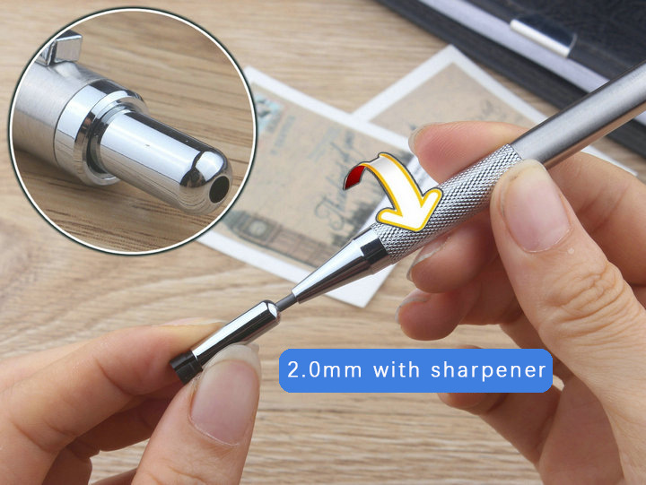 プロ仕様金属製スケッチ用シャープペンシル 0.3/0.5/0 - Mechanical Pencil 0.3 のレビューと価格