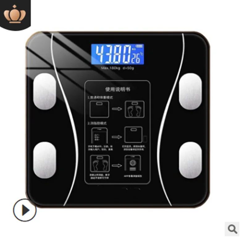 体の管理と脂肪減少のための特別な電子スケール,スマートモード - Tape Dispenser Weighted のレビューと価格