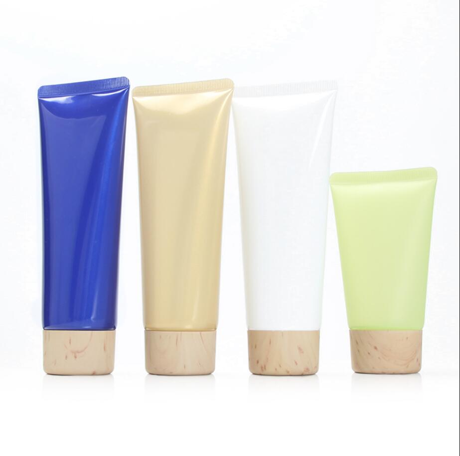 50ml100ml ソフトチューブ木製形状蓋洗浄血清ハンドク - Gel Refill Pack のレビューと価格