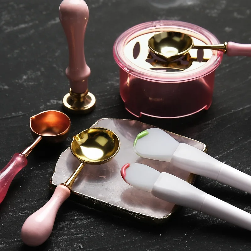 シリコーン混合物,エポキシ樹脂と混合物をシールするための着色 - Wax Seal Stamp Set のレビューと価格