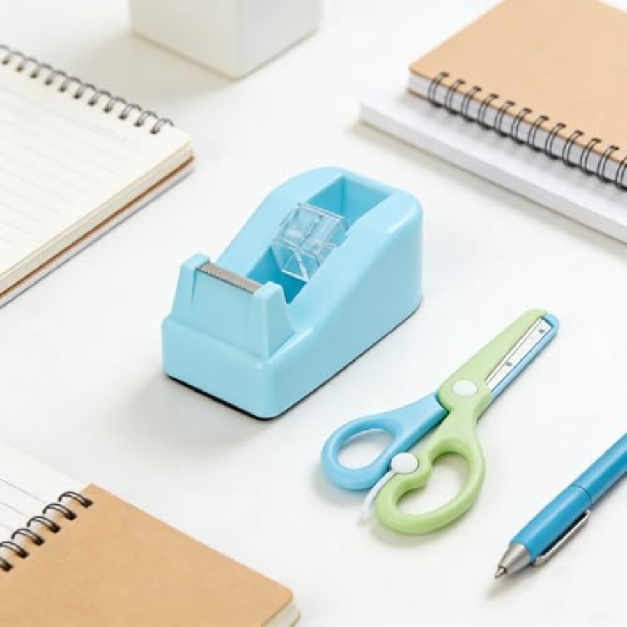デスクトップテープディスペンサーキット、加重滑り止めベース付 - Tape Dispenser Weighted のレビューと価格
