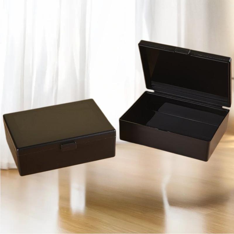 最新の透明プラスチック製デスクオーガナイザー、小型カード収納 - Card Index Box のレビューと価格
