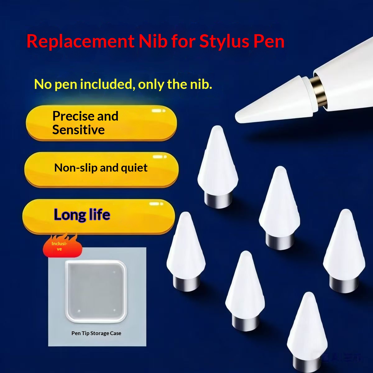 静電容量式ペン用交換ペン先、耐摩耗性、静音タッチスクリーンペ - Correction Pen Fine のレビューと価格